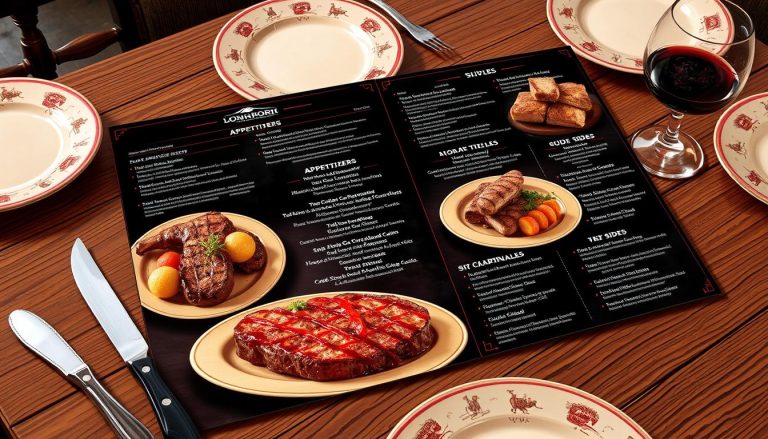 longhorn steakhouse menu with prices