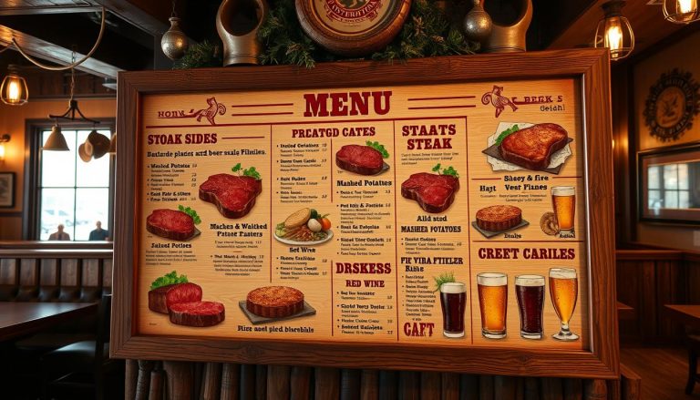 longhorn tavern steakhouse menu