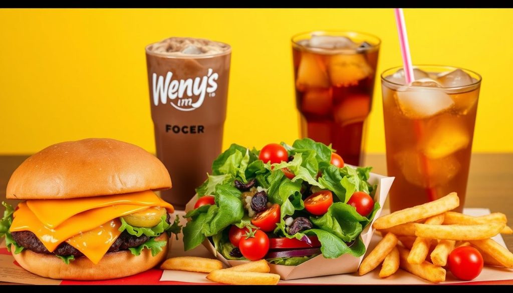 popular Wendy's lunch items